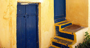 Colorful Door Chania